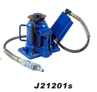 What should be noted when using a car jack?